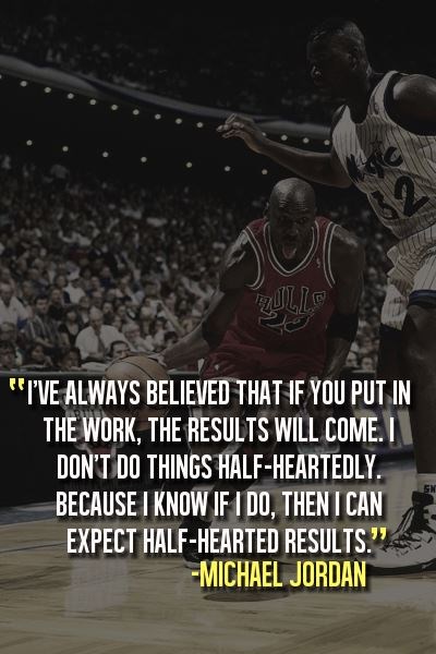 Trud je jedini način, rezultati neće pasti s neba