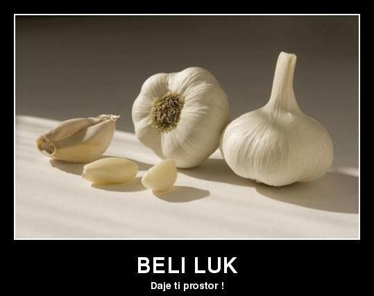 Još jedno dobro svojstvo češnjaka ;)