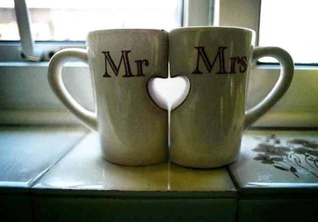 Šalice za nju i njega: Jutarnja kava s ljubavlju :)