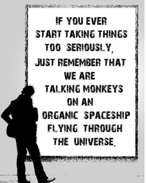 Ljudi - majmuni koji govore i lete svemirom?