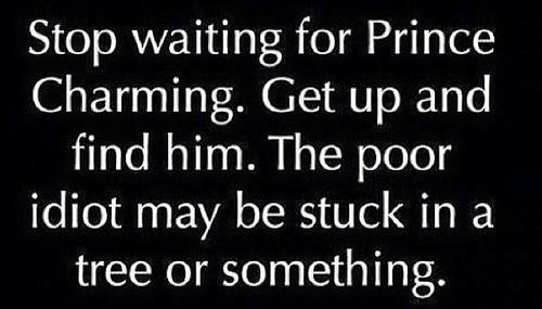 Ne čekaj princa na bijelom konju, možda se zabio u drvo