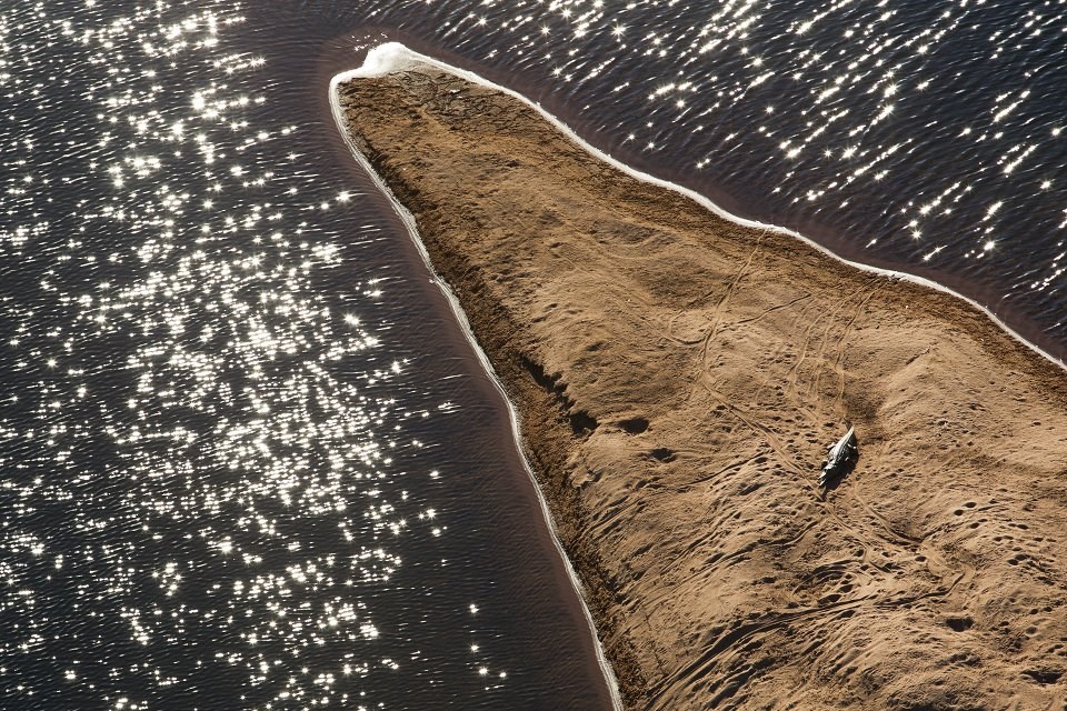 Krokodil sam zapeo na pustom otoku