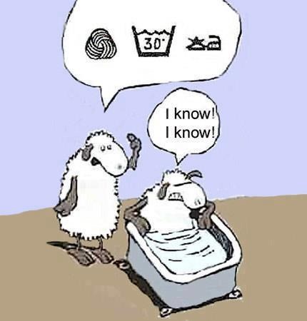 Mora pripaziti da se ne stisne u pranju :D