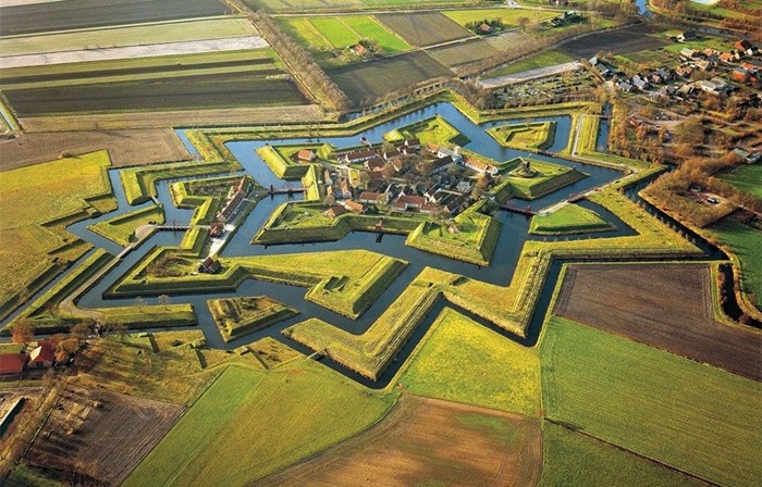 Zvjezdasta tvrđava Bourtange, Nizozemska