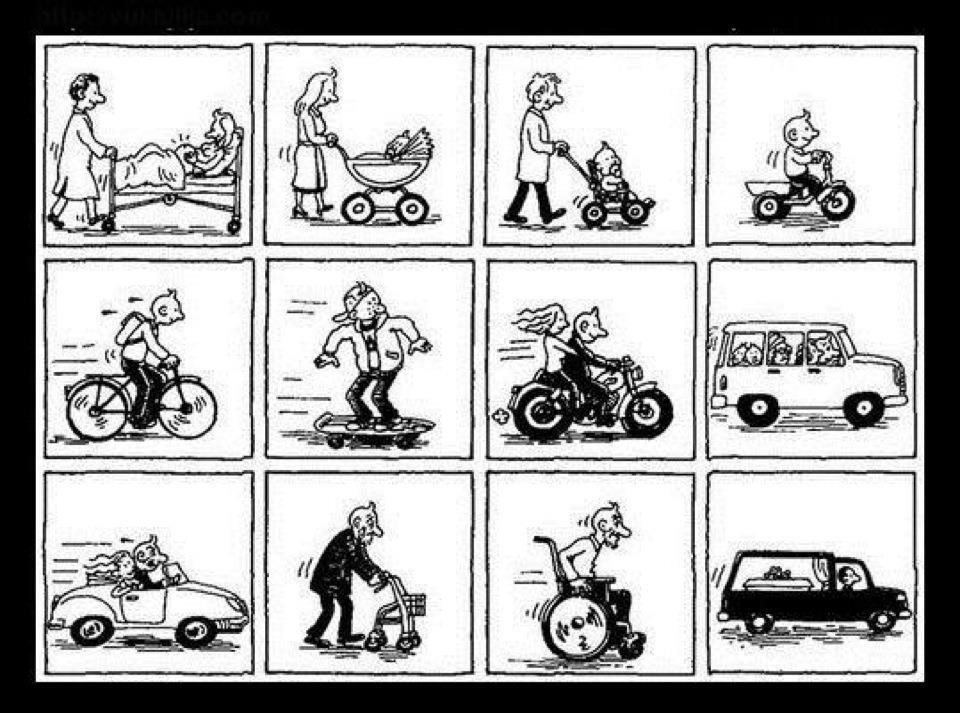 Život je jedna velika vožnja