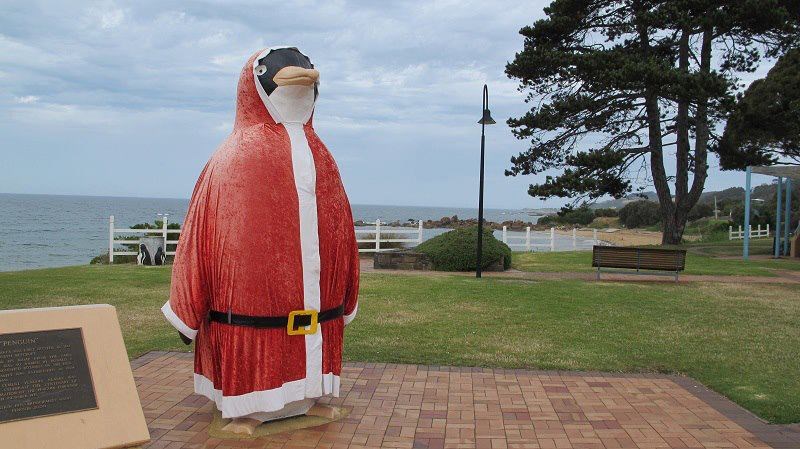 I pingvina obukli u Djeda Mraza