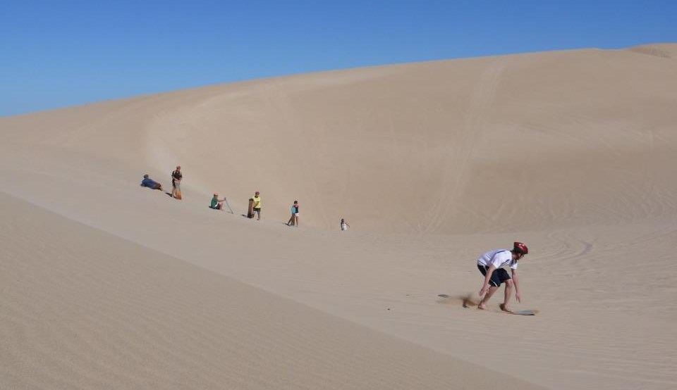 Kad nema snijega i pijesak je dobar za bordanje