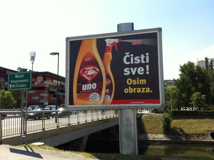 Čisti sve - osim obraza!