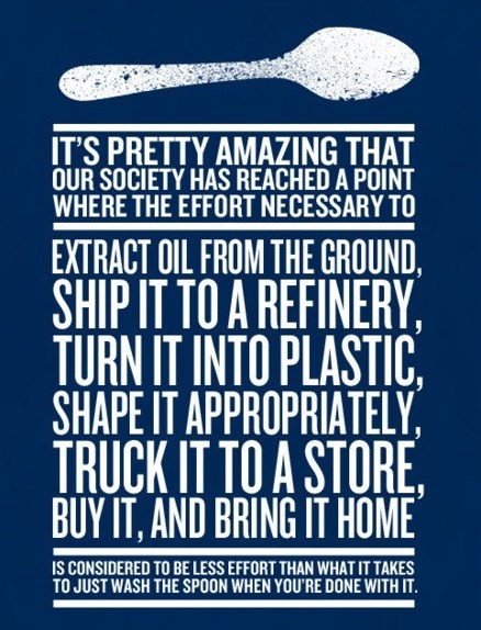 Plastični pribor za jednokratnu upotrebu - lijenost do bola