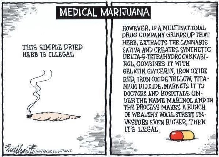 Čista marihuana ilegalka, al kad joj farmaceuti nadodaju...