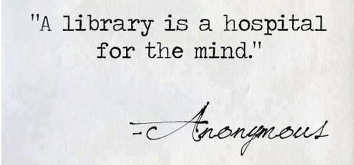 Ako ne pali s knjižnicom, uvijek ima umobolnica ;)