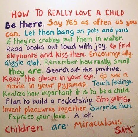 Pokaži svom djetetu da ga voliš