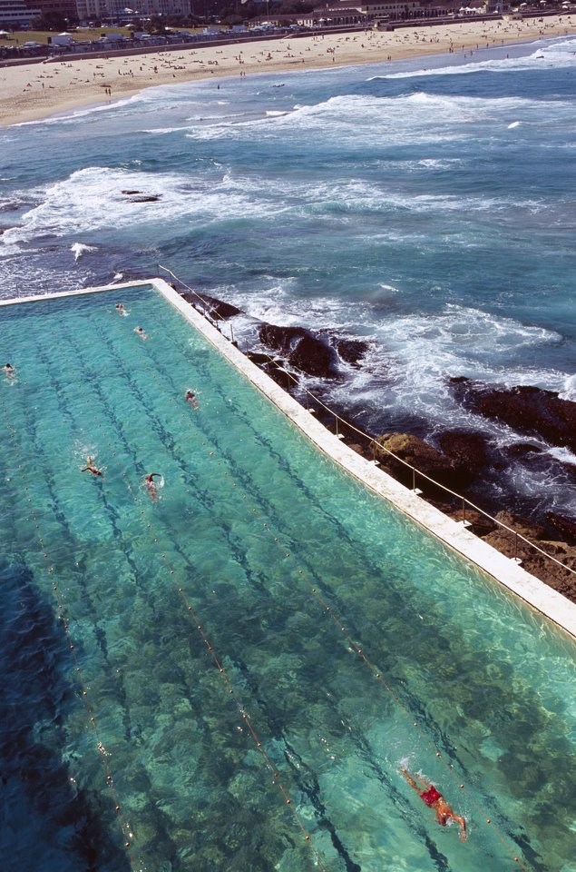 Ogromni bazen na plaži - ne znaš kamo bi se prije bacio