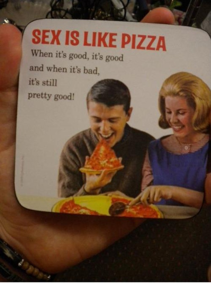 Sex je kao pizza