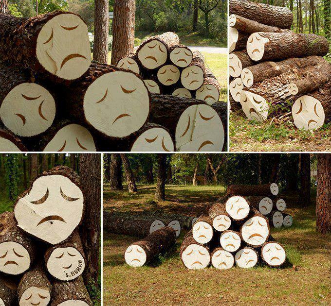 Drveće je tužno kad ga ubijaš