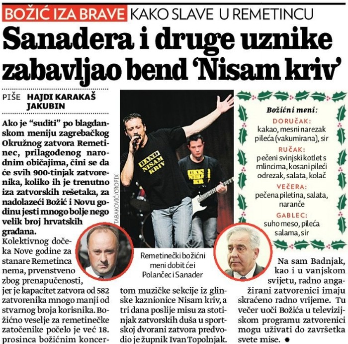 Remetinečki Božić uz bend "Nisam kriv"