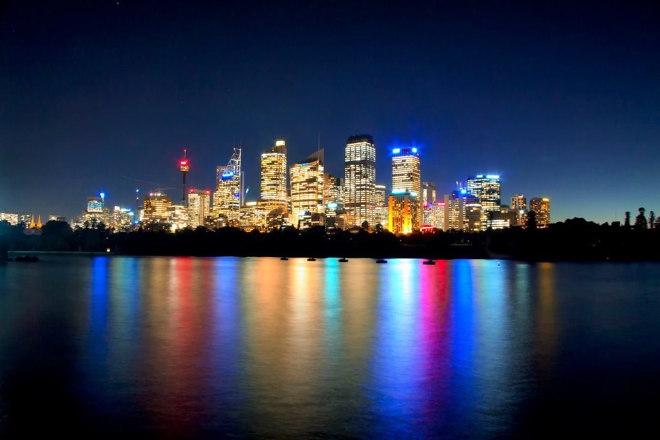 Čarobna noćna svjetla velegrada - Sydney