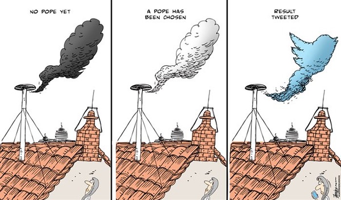 Vatikanski dim poplavio
