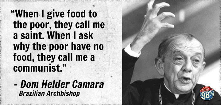 Tanka je linija između sveca i komunista...