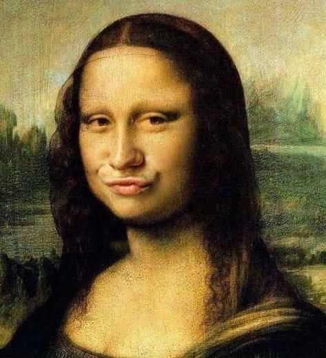 Mona Lisa otkrila Fejs vol. 2 - duckface je već tu
