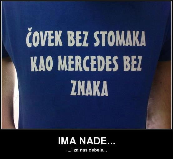 Što je muškarac bez trbuha