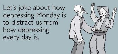 Je li ponedjeljak išta depresivniji od drugih dana u tjednu?