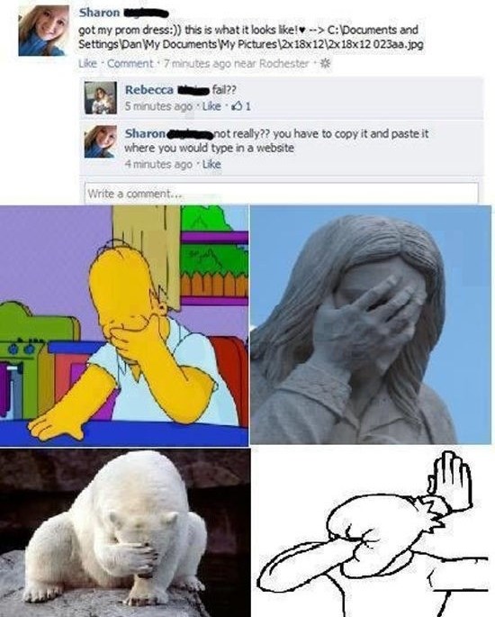 Ma bitno da si je ona nabavila super haljinu za maturalnu...