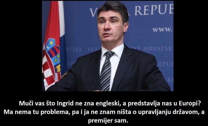 Zoki uz Ingrid - zna kako joj je