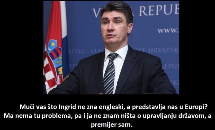 Zoki uz Ingrid - zna kako joj je