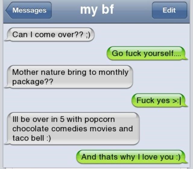 Dečko iz snova zna što je PMS