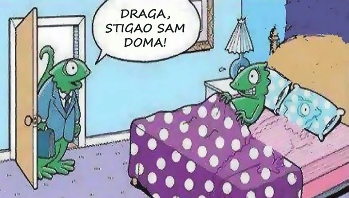 Lako kameleonima biti nevjeran ;)
