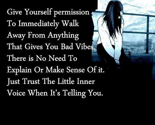 Ne daj da te ponesu loše vibracije, drži se pozitive :)