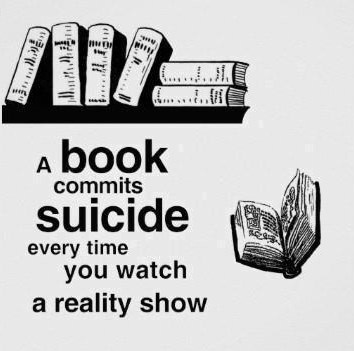 Ne ubijaj knjige, ne gledaj smeće s TV-a