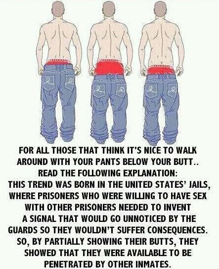 Dečki, planirate i dalje furat hlače na pol guzice? :D