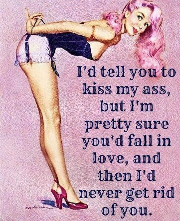 "Poljubi me u guzicu" nekad i nije najpametnije reći...