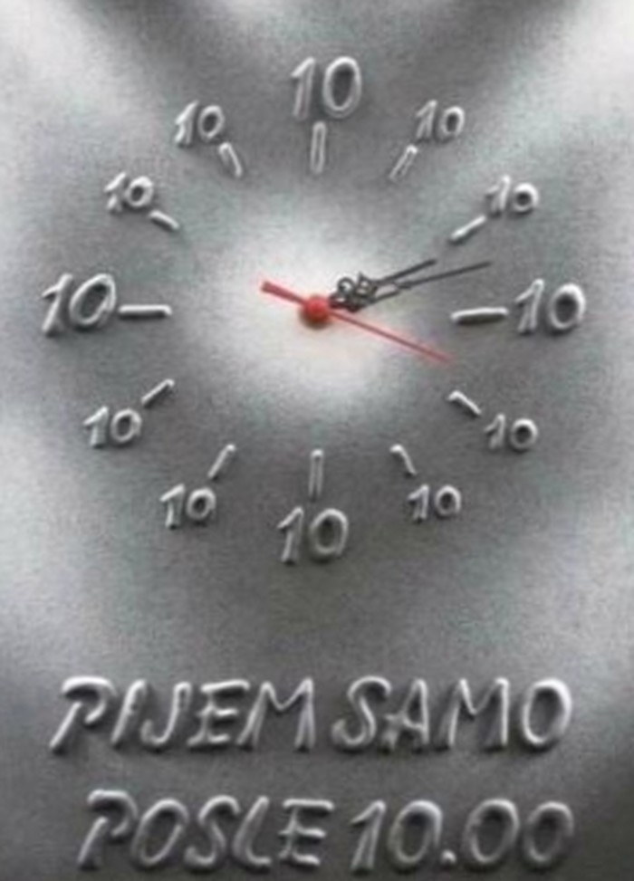 Nisam pijanica, pijem samo u određeno doba dana
