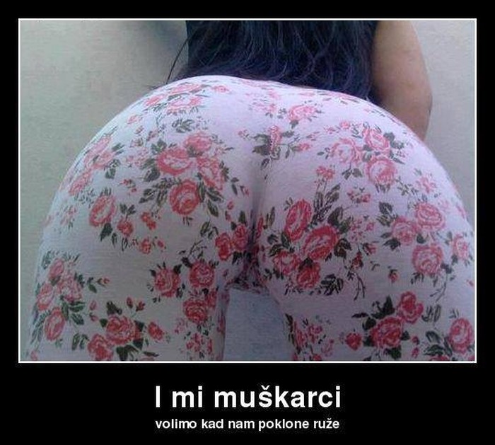 I muškarci vole ruže