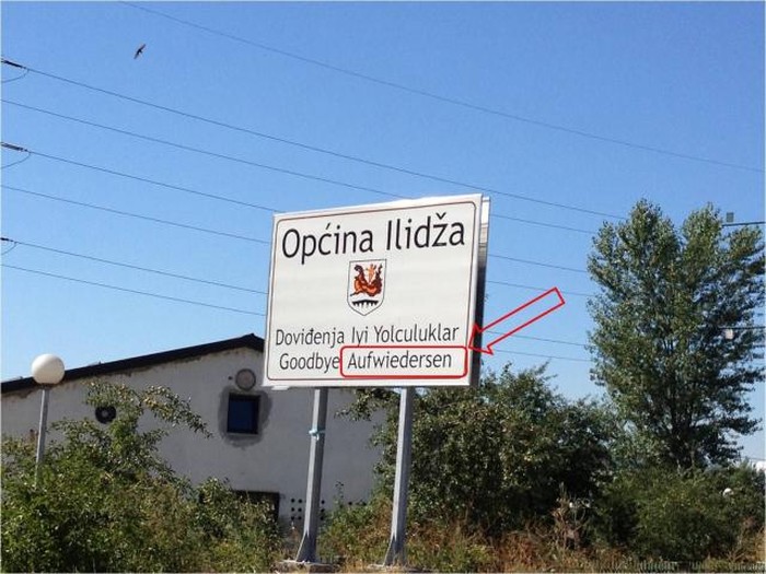"Aufwiedersen" iz Ilidže