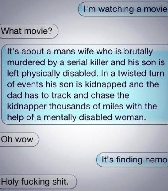 "Potraga za Nemom" horor film