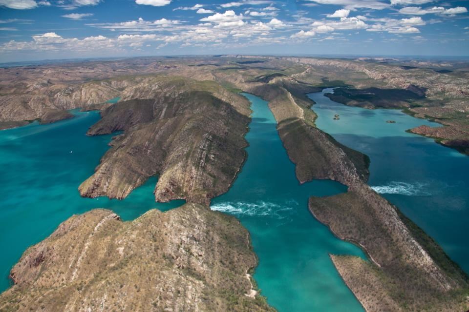 Horizontalni slapovi u Australiji - svjetsko čudo prirode