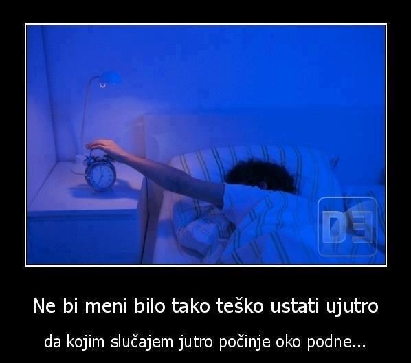 Kad je pravo vrijeme za ustajanje?