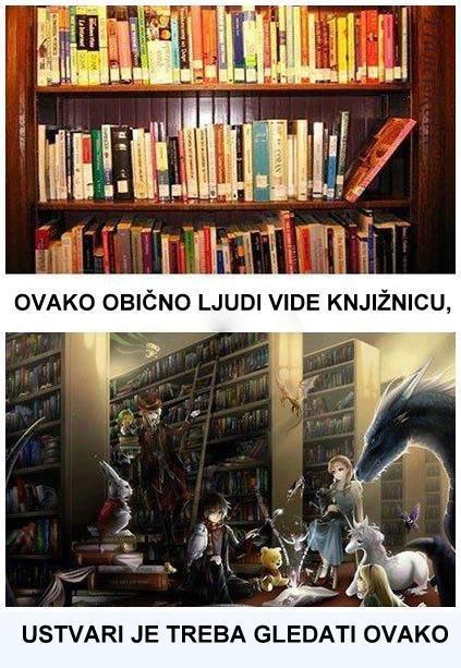 Knjižnice - kako izgledaju i kako bi trebale izgledati
