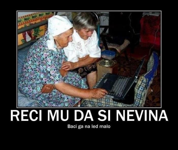 Babe se domogle Fejsa i bare komade