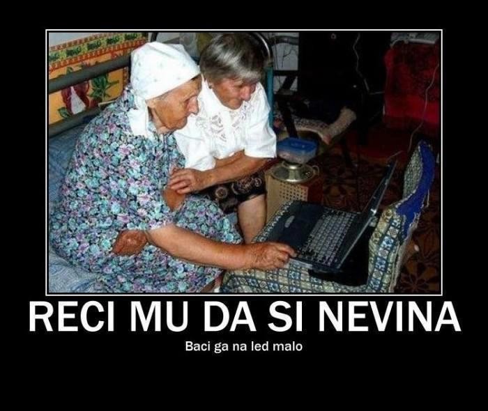 Babe se domogle Fejsa i bare komade