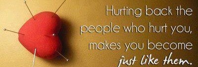 Ne čini drugome zlo, ne budi isti kao on