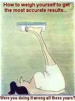 Upute za sve one koje muči "pokvarena vaga" :D