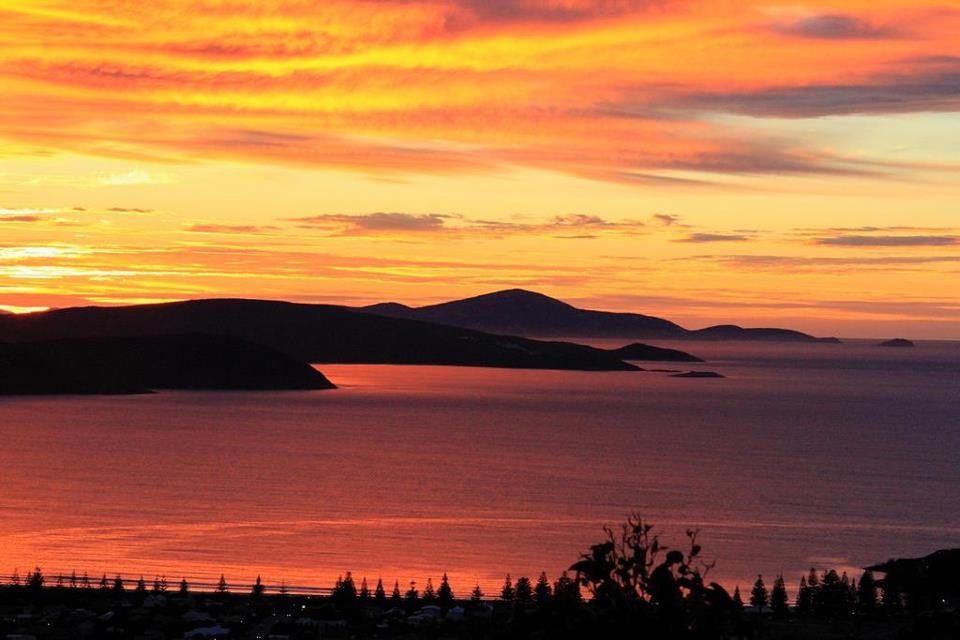 Još jedan idilični suton ružičastih tonova...