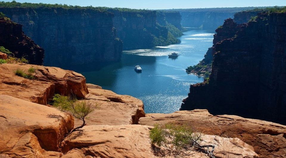 King George Falls, Kimberley Coast, Australija