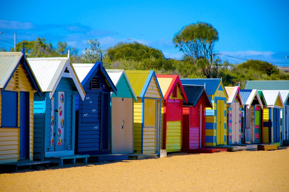 Najveselije kućice na plaži - Brighton Beach, Australija