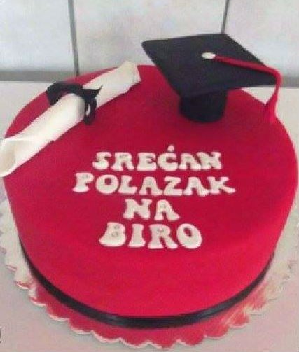 Genijalna torta za diplomu